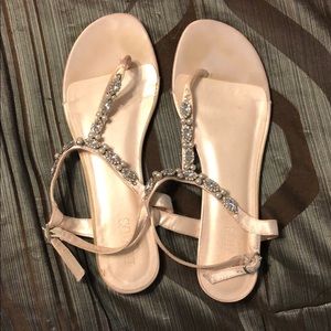 David Bridal formal sandals